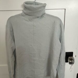 Athleta  Light Gray Turtleneck Sweater
